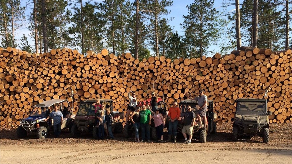 SORVA members on a ride posing for a photo